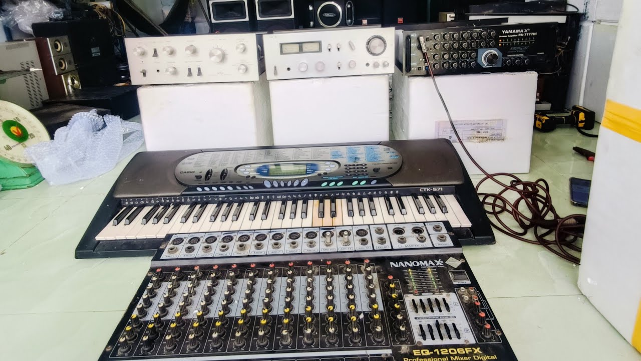 Thanh lý ngày 19/1/2026 amply Nhật giá chỉ từ 750k mixer đàn organ loa amply xịn sò LH 0968584108