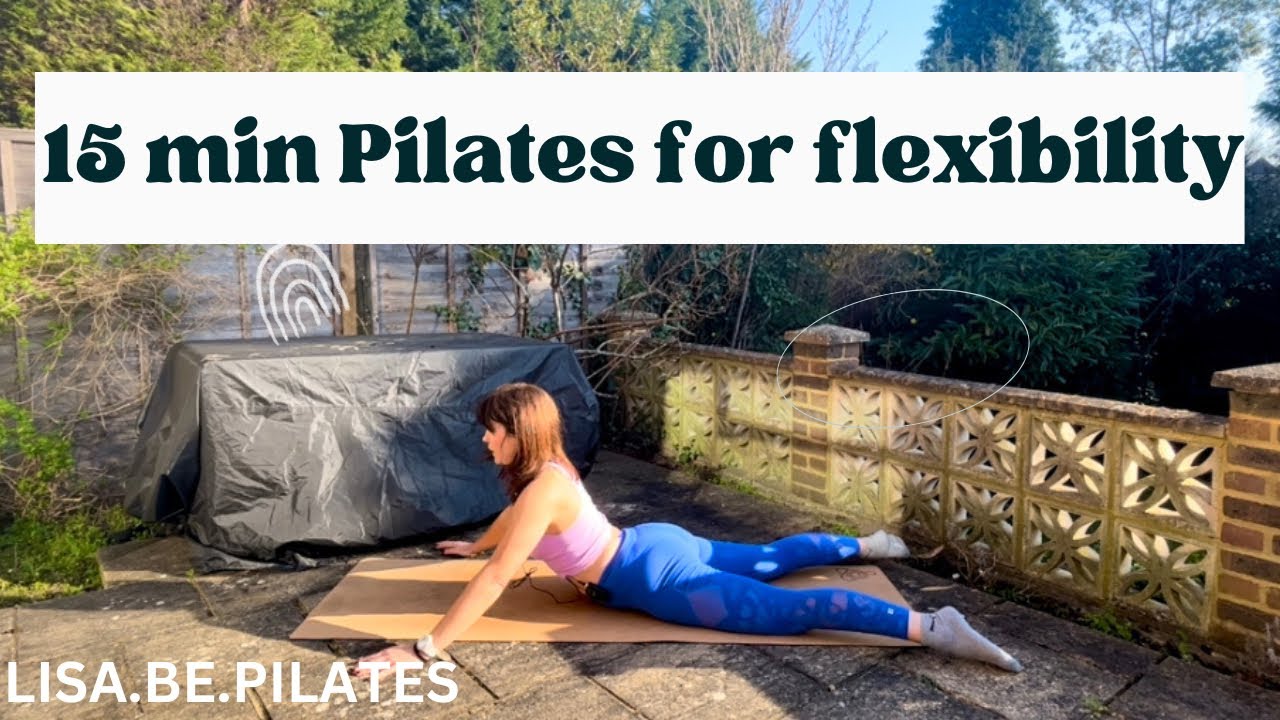 15 min mat Pilates for flexibility & mobility