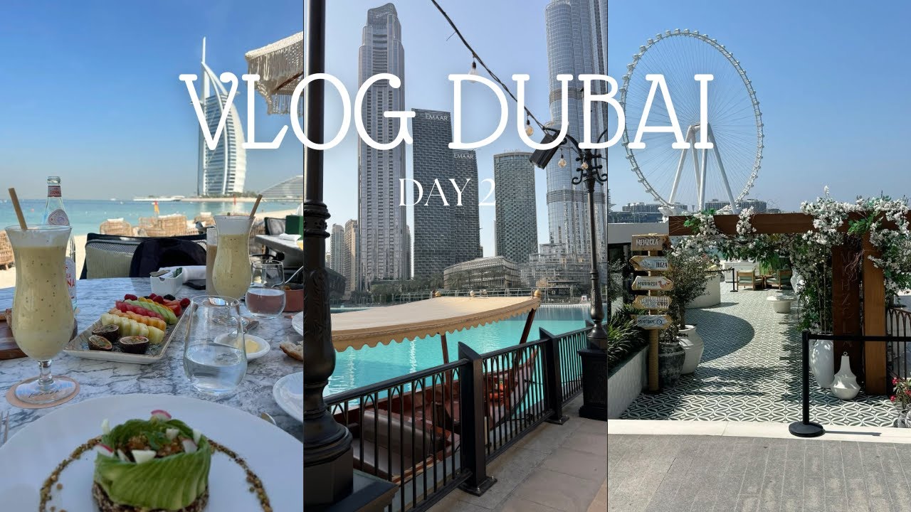 اليوم الثاني في دبي 🇦🇪✨ مغامرات، فخامة ولحظات لا تُنسى! 😍🔥