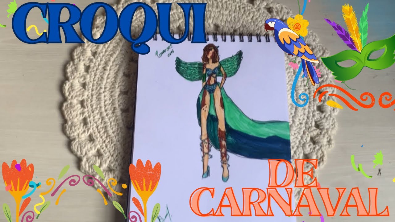 CROQUI DE CARNAVAL 🎊💛 | Família Silva