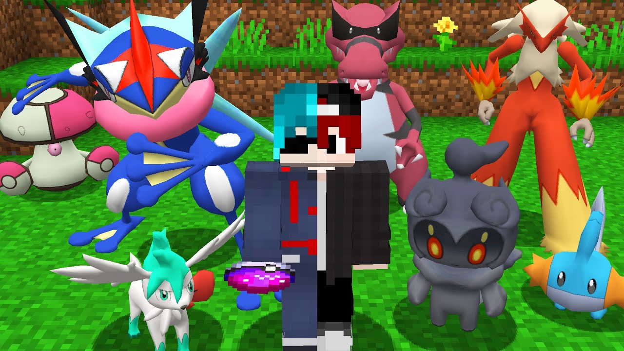 2 PESSOAS CONTROLAM APENAS 1 JOGADOR no MINECRAFT PIXELMON