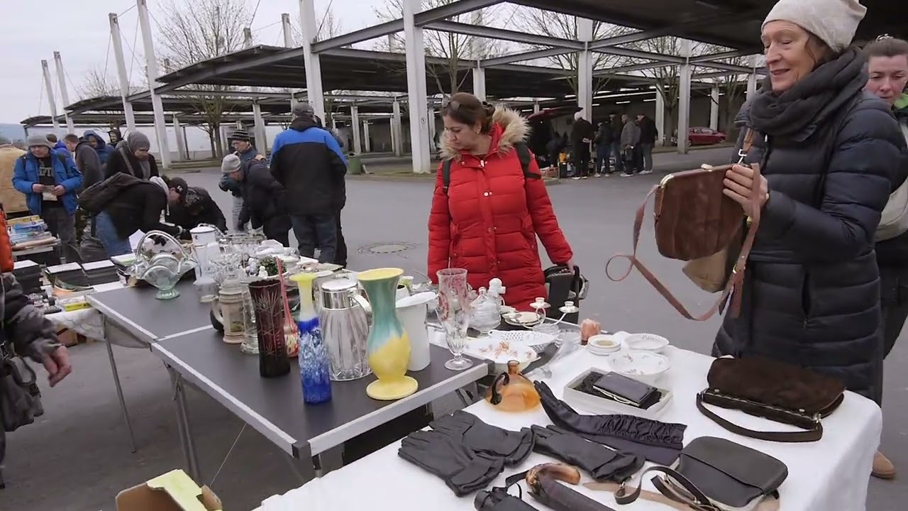 🕰️ Trödel, Antikes & Kurioses – Marktbesuch am Frischezentrum Frankfurt