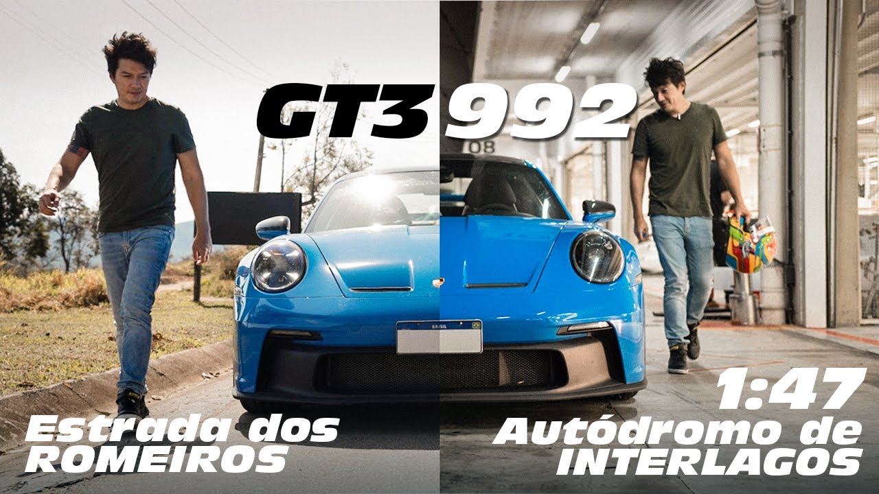 Porsche 911 GT3 992: onboard em Interlagos e na Estrada dos Romeiros | Avaliação ÉPICA!