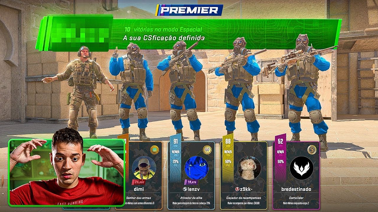 O DIA CHEGOU: PEGUEI MEU RANKING NA 3&ordf; TEMPORADA DO MODO PREMIER (veja o resultado)