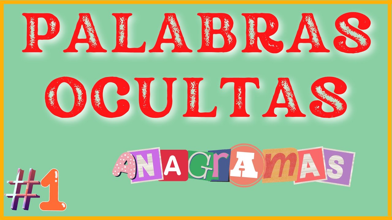 Palabras Ocultas | 5 desafíos para tu Mente #001