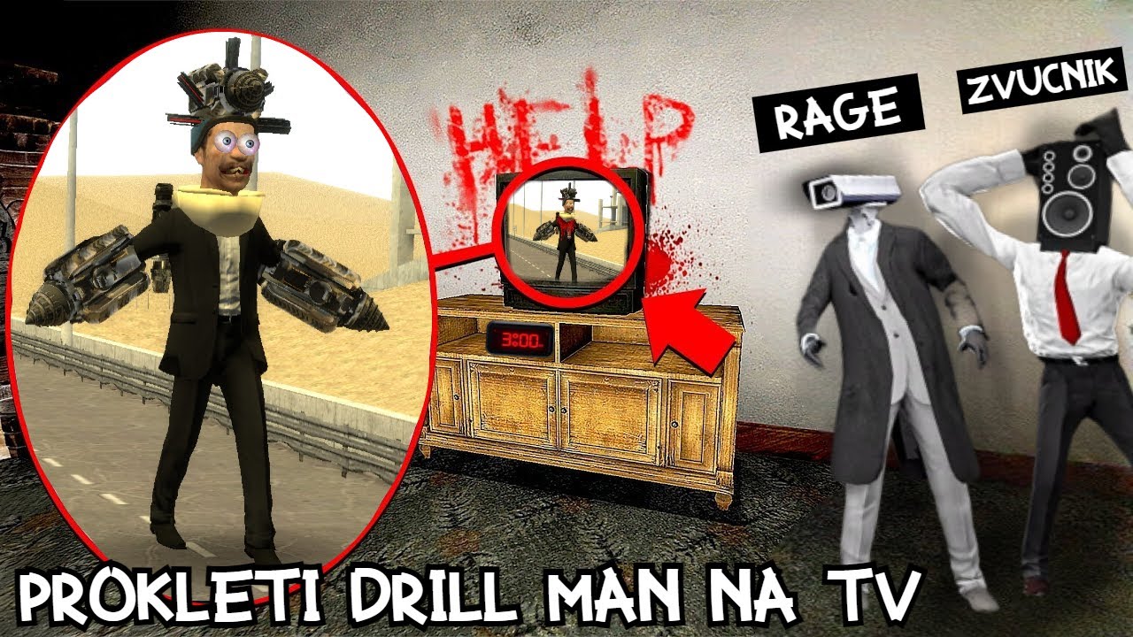AKO JE OVAJ DRILLMAN NA TELEVIZIJI ODMAH BEZITE IZ KUCE!!!
