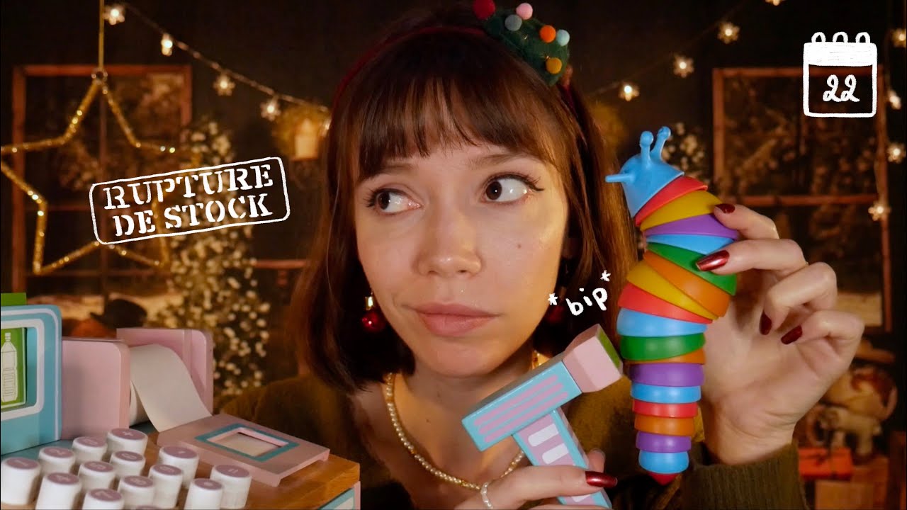 ASMR 🎄 Roleplay vendeuse de jouets de derni&egrave;re minute