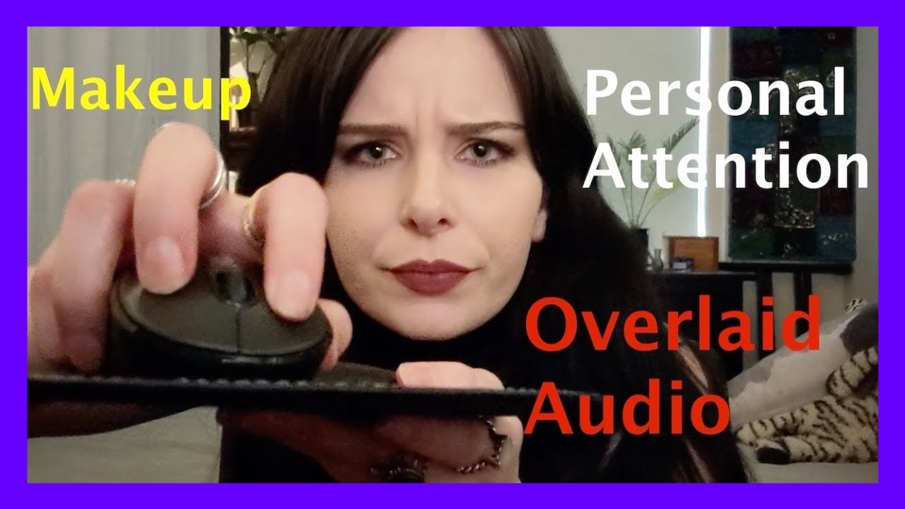 Lofi ASMR | aggressive, visual hand triggers, unpredictable (stitching you, candy sucking, etc.)