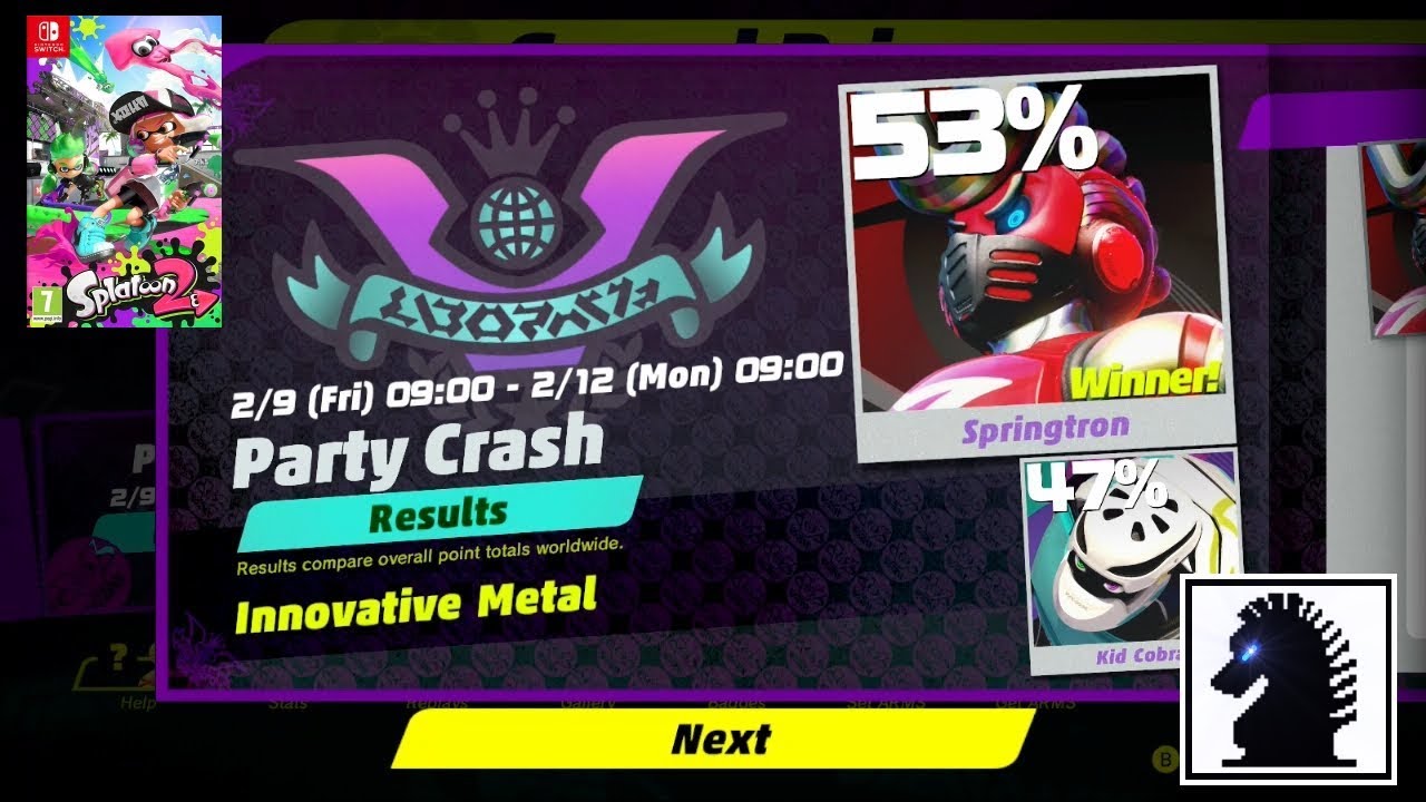 NS ARMS - The 5th Party Crash: Final Results  & Rewards