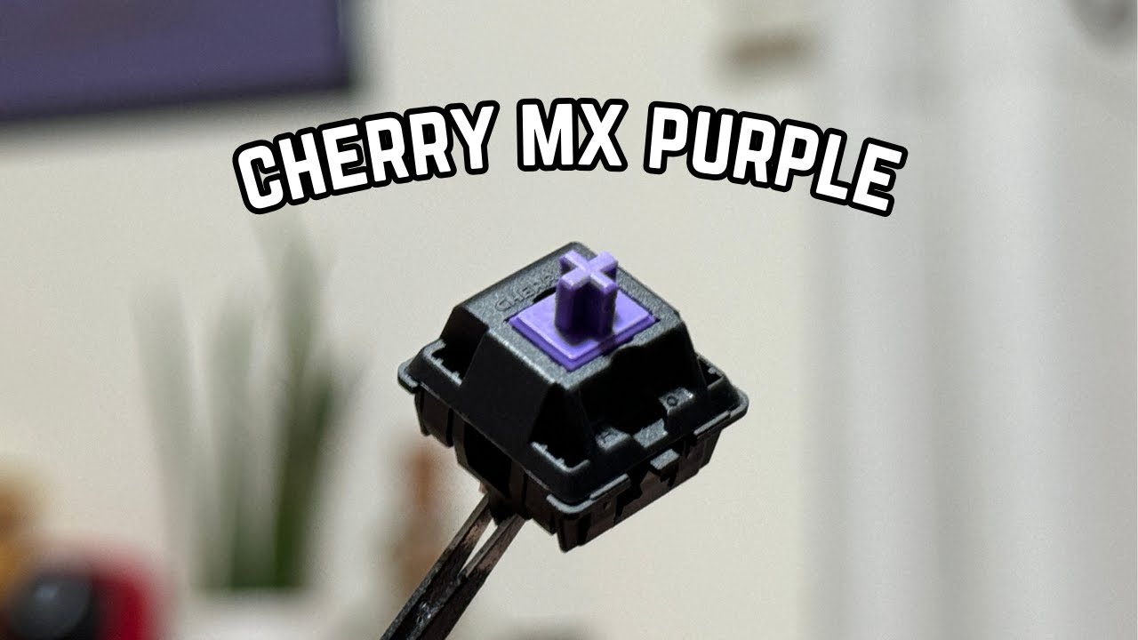 Я получил переключатели Glarses | Обзор Cherry MX Purple + Звуковой тест + СМАЗИРОВАННЫЕ #переключатели