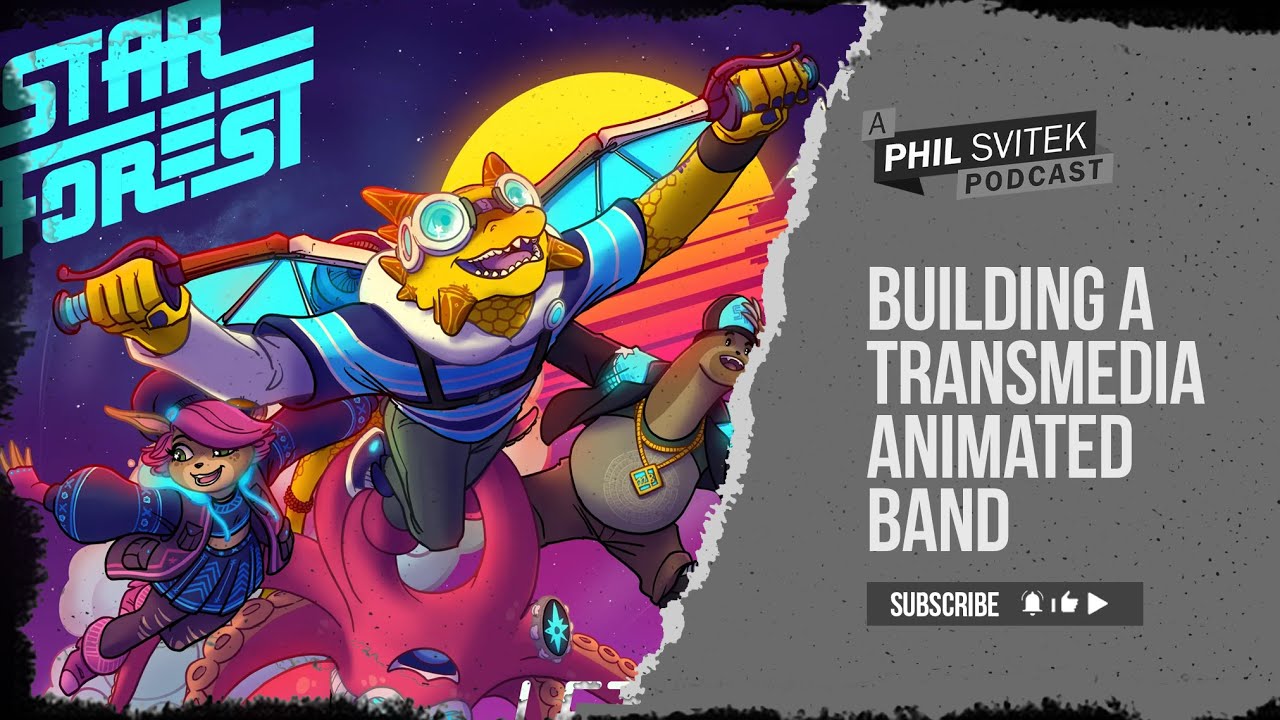 Звездный лес: создание трансмедийной анимированной группы (и сохранение человечности в алгоритме)
