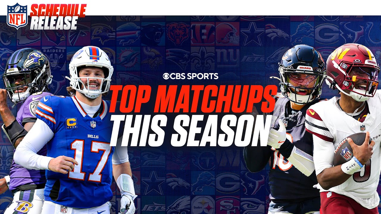 NFL Schedule Release 2025 Preview: Looking at the most anticipated matchups for the NFL season👀😤