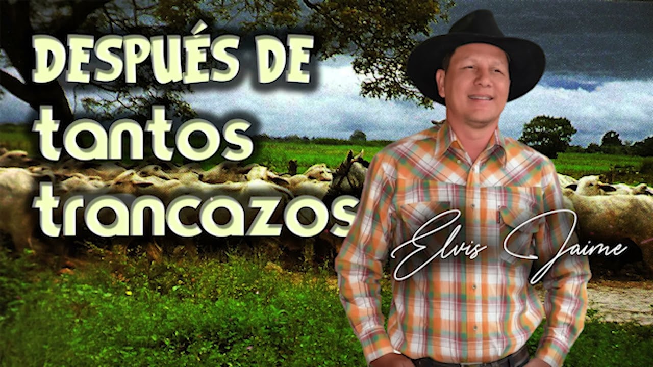ELVIS JAIME - DESPUES DE TANTOS TRANCAZOS - MUSICA LLANERA