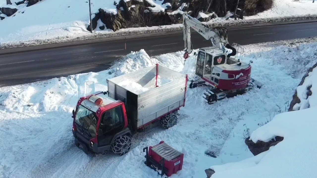 Kurzfilm Vorbereitung Rodelbahn Sölden-Erdbewegung Gritsch
