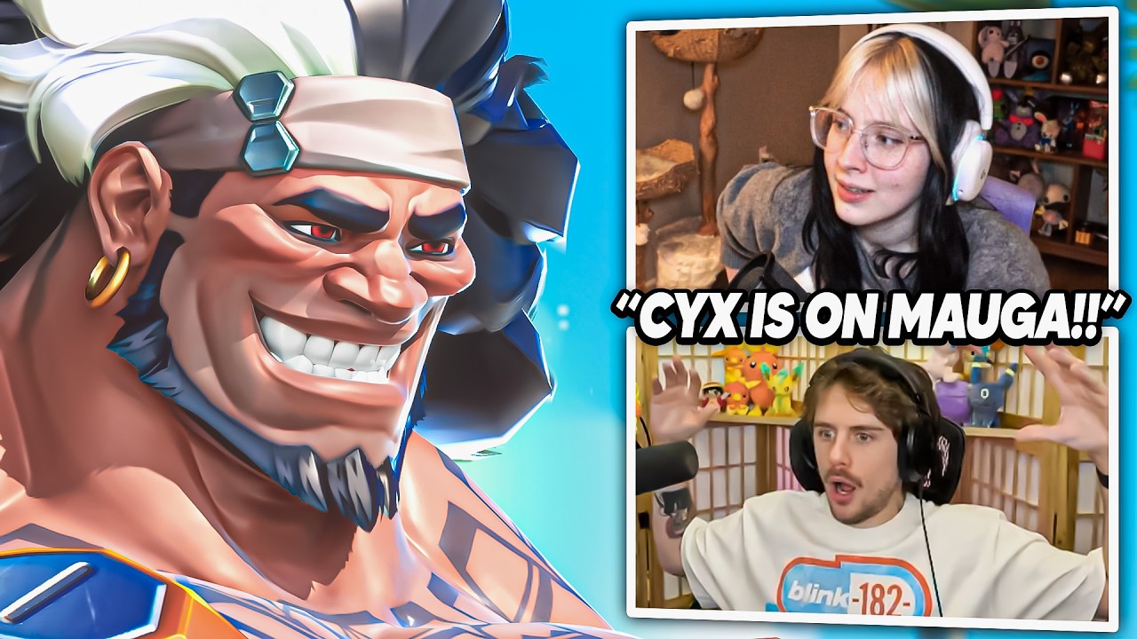 Twitch Streamers face my MAUGA! | Overwatch