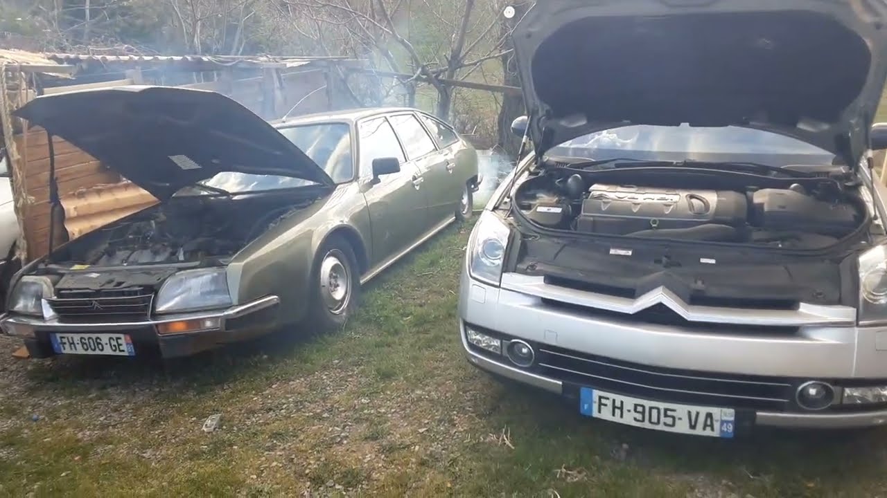 Comparatif CITROËN CX 2.5l trd turbo 1984 vs CITROËN C6 V6 HDI 2007
