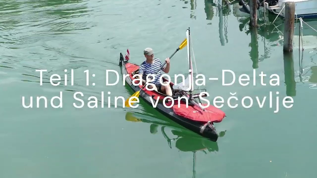 Mit dem Faltboot von Portorož nach Vrsar  - Teil 1: Dragonja-Delta & Sečovlje-Salinen.