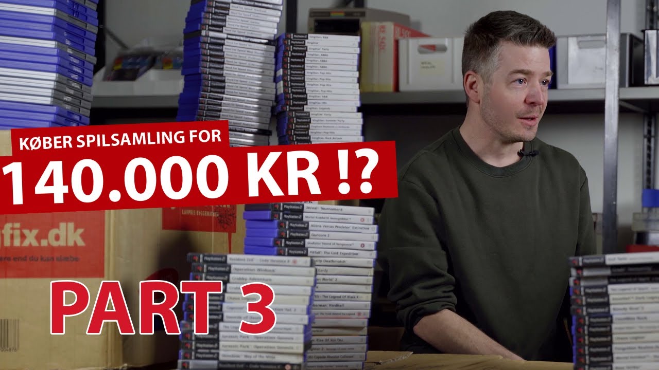 Hvor mange spil kan man få for 140.000 kr?