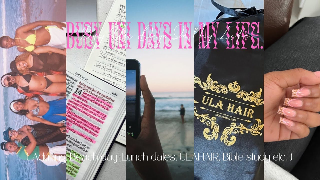 Unfiltered uni days in my life| Bible study, ULAHAIR, Dates, Adulting etc.SOUTH AFRICAN YOUTUBER