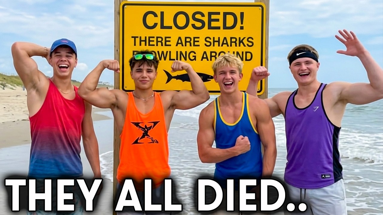 They Ignored The Beach Closure Sign. Great Whites Ate Them Alive.