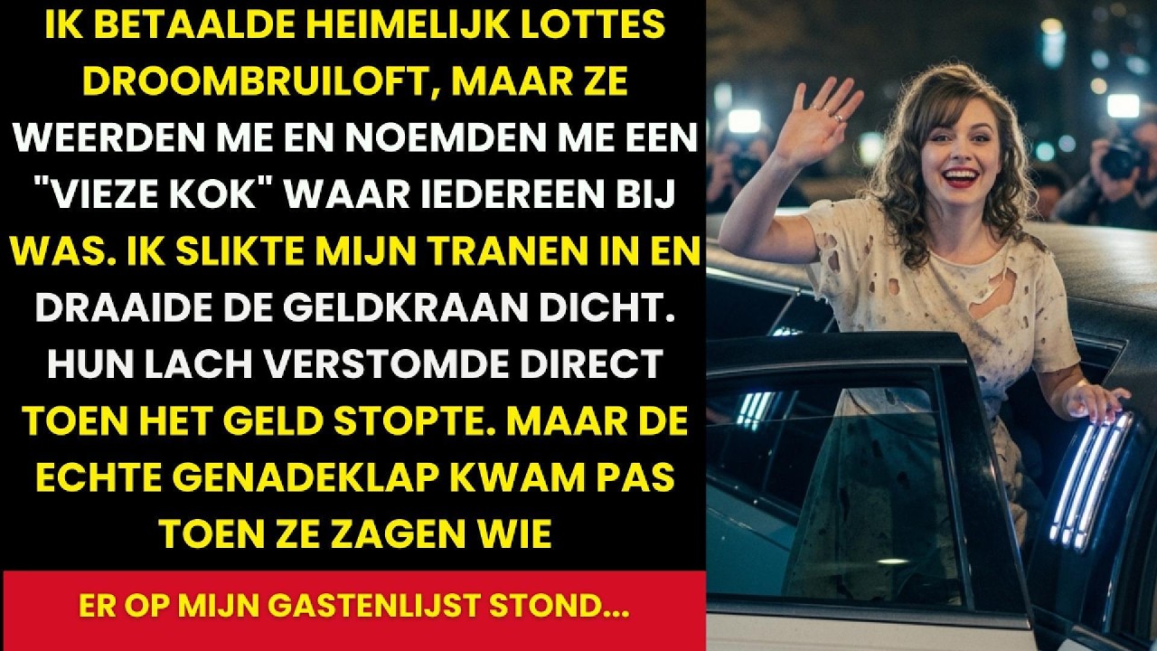 Familie Weerde Me Van De Bruiloft; TOEN Zagen Ze Mijn EIGEN Gastenlijst...|waargebeurd