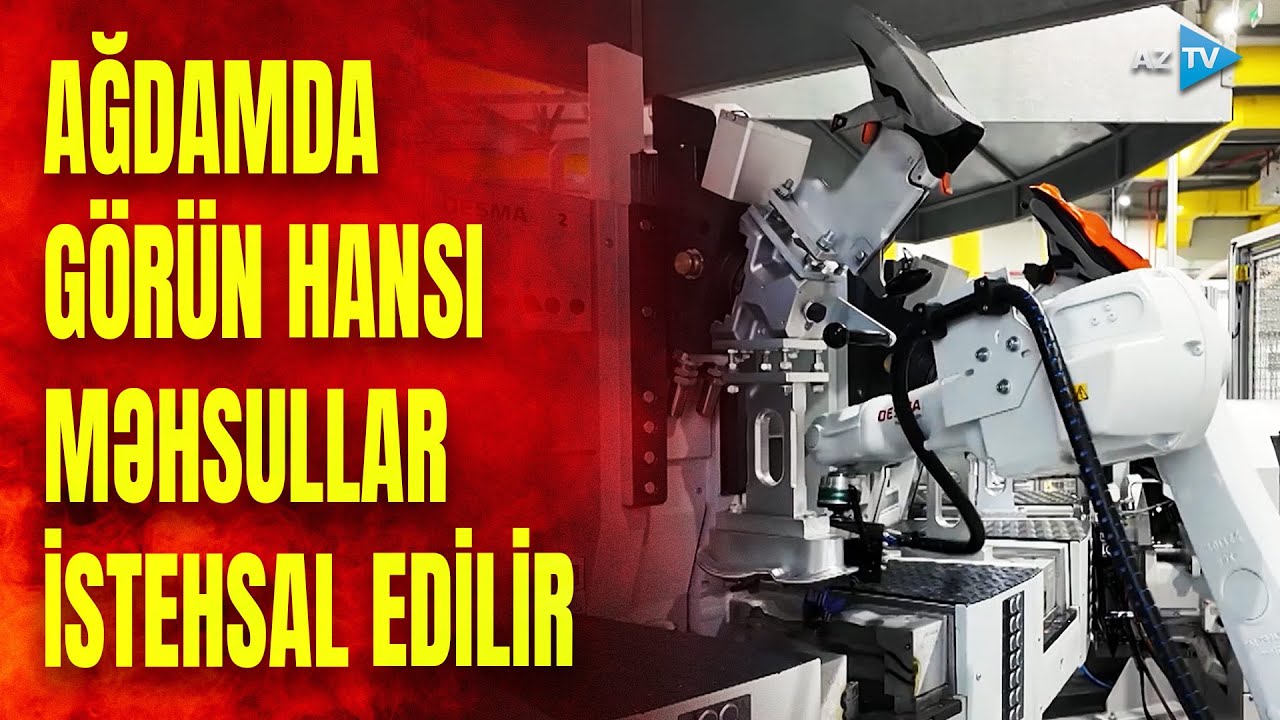 Bir çox məhsul artıq satışa hazırdır: Ağdamdakı zavoddan diqqətçəkən görüntülər