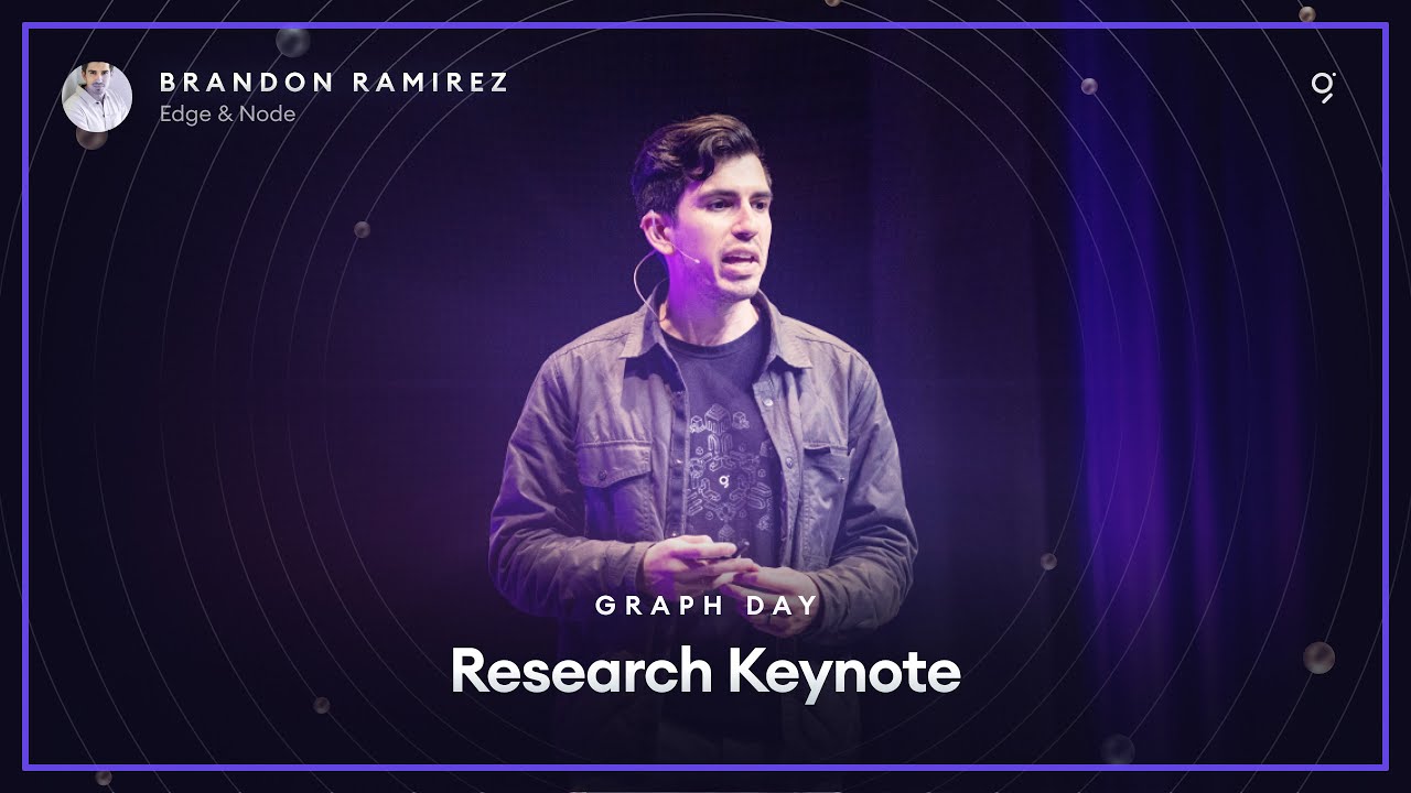 Graph Day 2022 - Research Keynote from Brandon Ramirez of Edge & Node