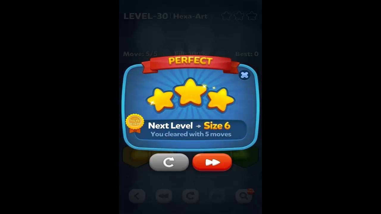 Pipe Lines: Hexa Mini Rotation - Pack Level 30 Solution