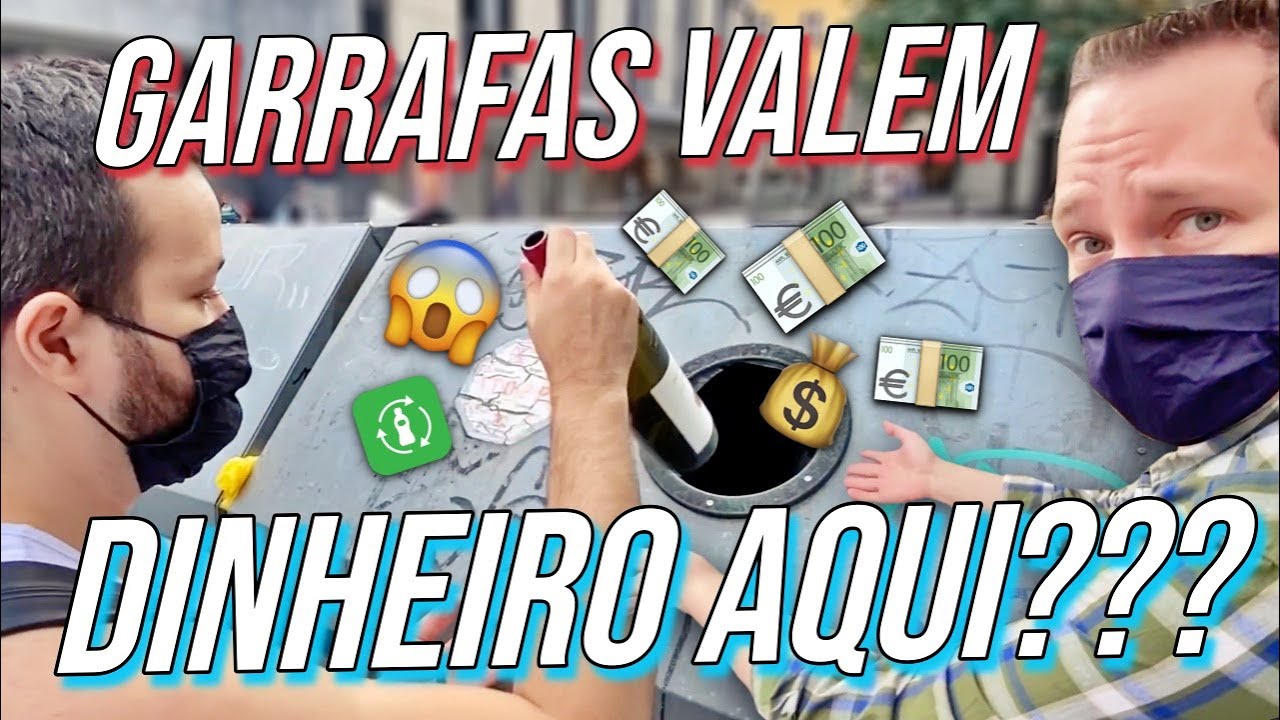 O JEITO CERTO DE DESCARTAR GARRAFAS NA ALEMANHA