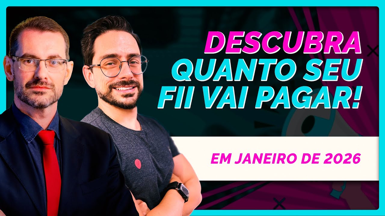 💰 RENDIMENTOS DOS FIIS PARA JANEIRO DE 2026: Descubra quanto os FIIs vão pagar de dividendos