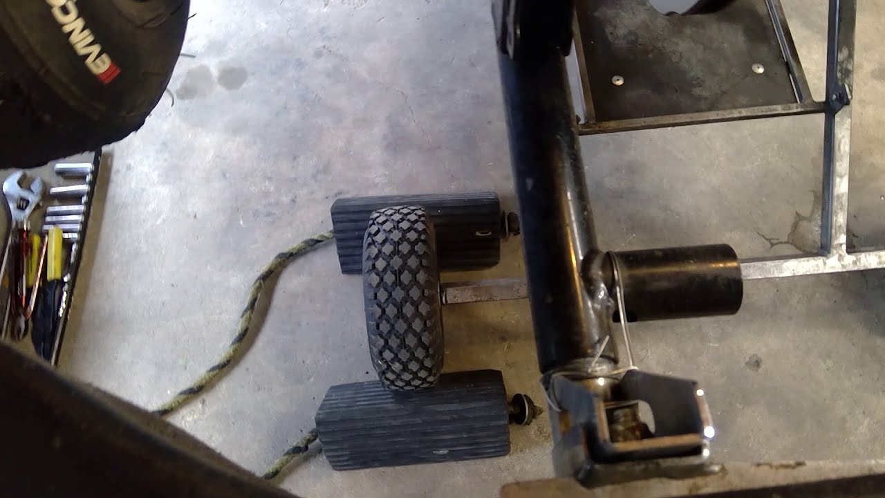 How to Check a Chassis for Square Using A Plumb Bob (Kart Chassis Check)