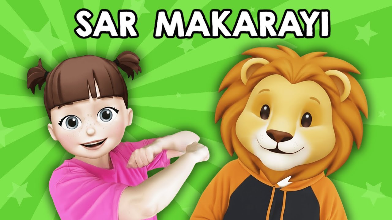 Sar Makarayı Hayvanlar | Eğlenceli Çocuk ve Bebek Şarkısı | Nursery Rhymes