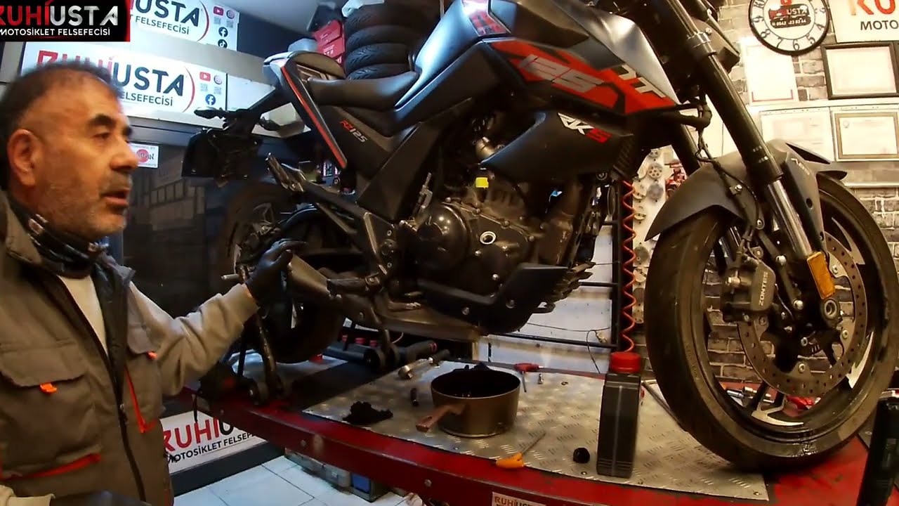 BEKLENEN VİDEO ZONTES RZ125/YAĞ DEĞİŞİMİ VE PÜF NOKTALAR 