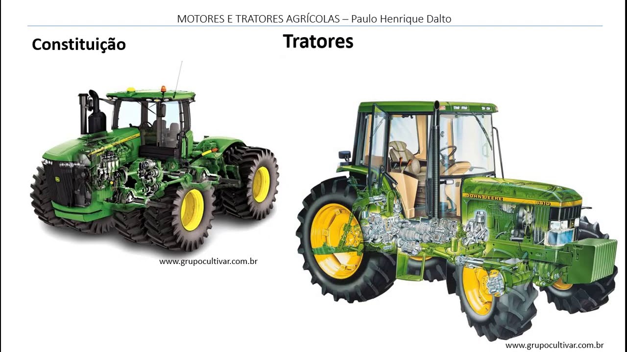 Constituição dos tratores