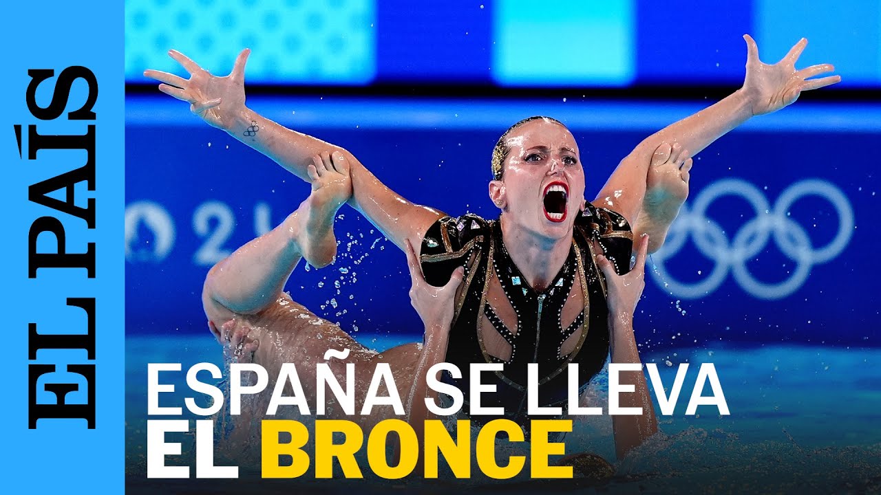 OLIMPIADAS | Espa&ntilde;a se lleva el bronce en la nataci&oacute;n sincronizada en Par&iacute;s 2024 | EL PA&Iacute;S