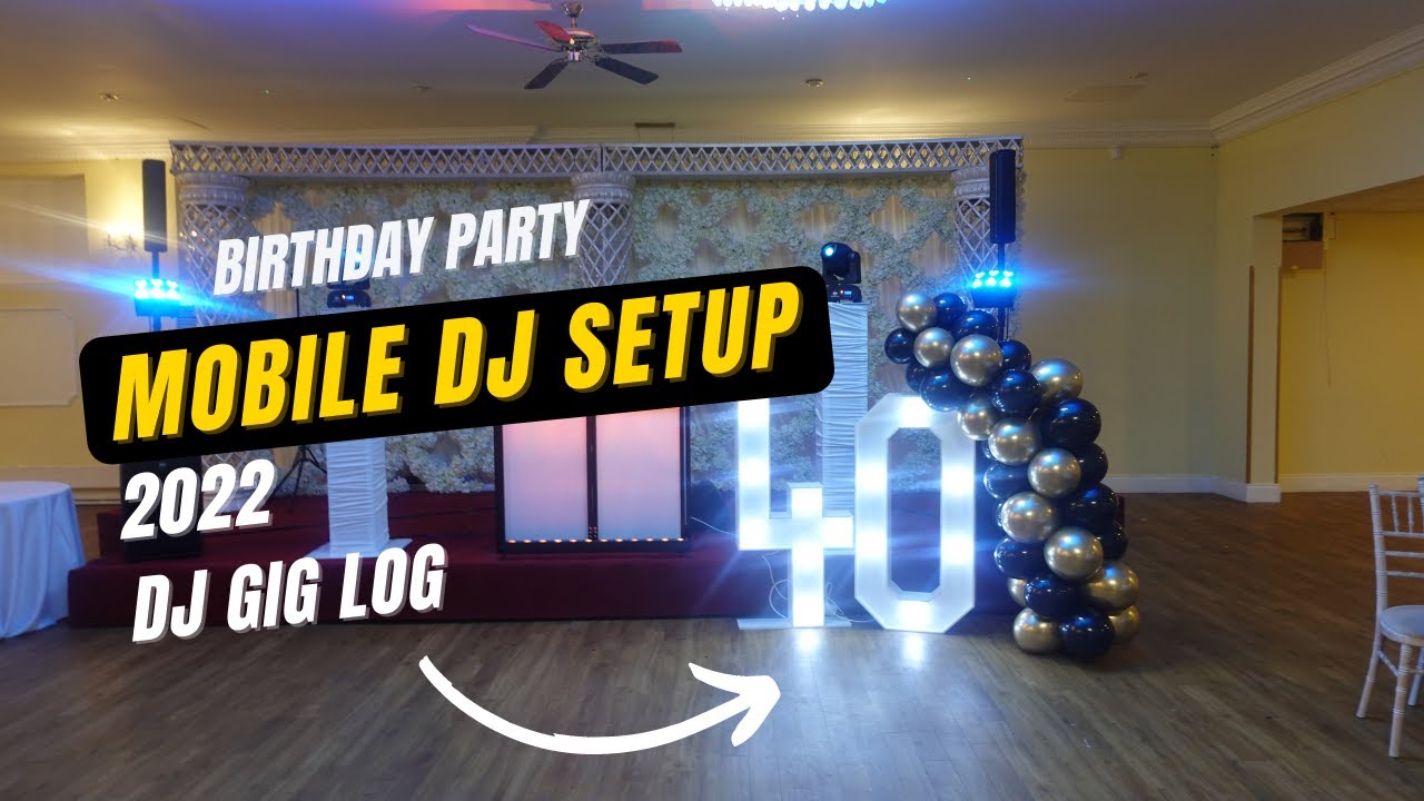 DJ GIG LOG: WALKTHROUGH MY MOBILE DJ SETUP FOR 2022