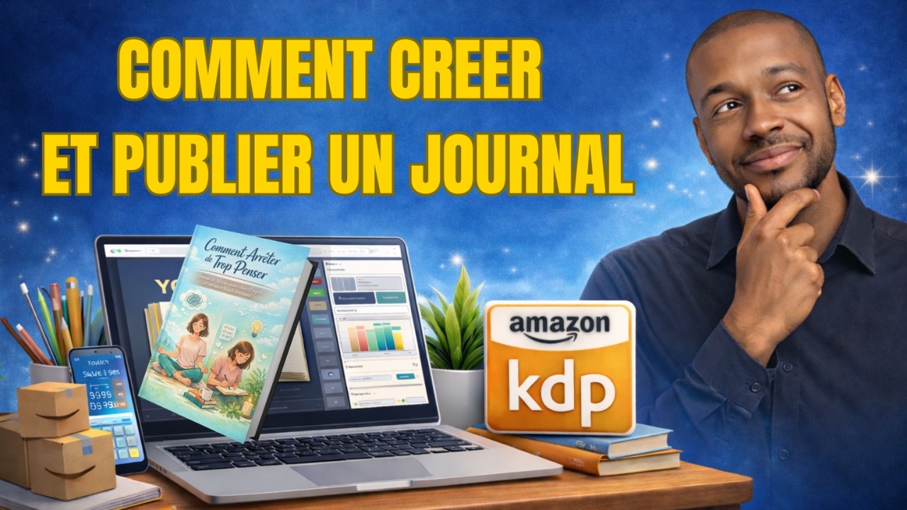 Comment créer et  publier un Journal sur Amazon kdp (partie 1)