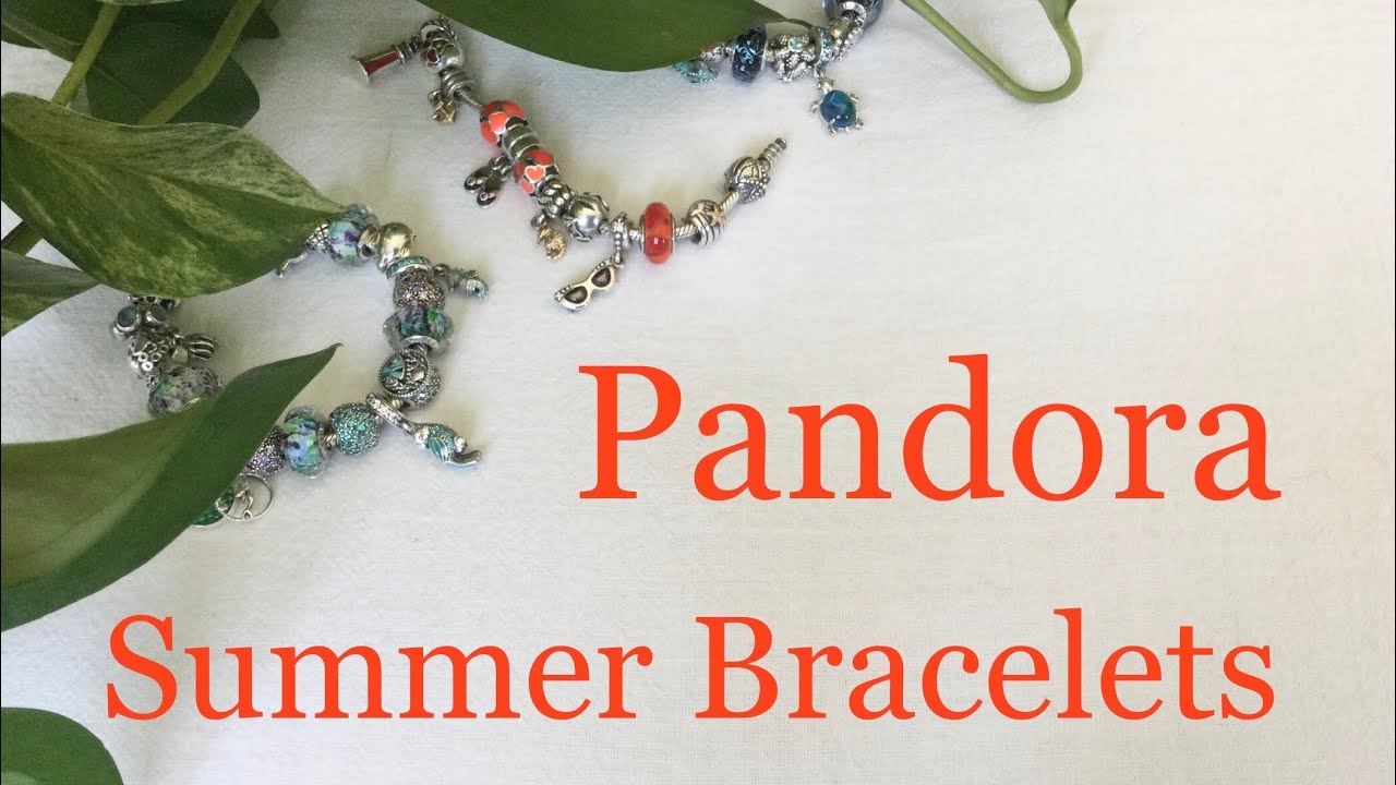 Летние браслеты Pandora 🐝🌞🌻