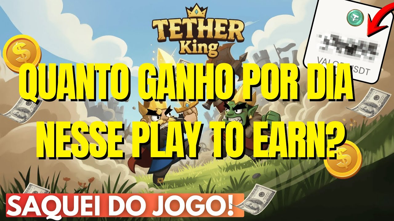 Sacando do Jogo e Dica Importante para Lucrar mais no Tether King Play To Earn