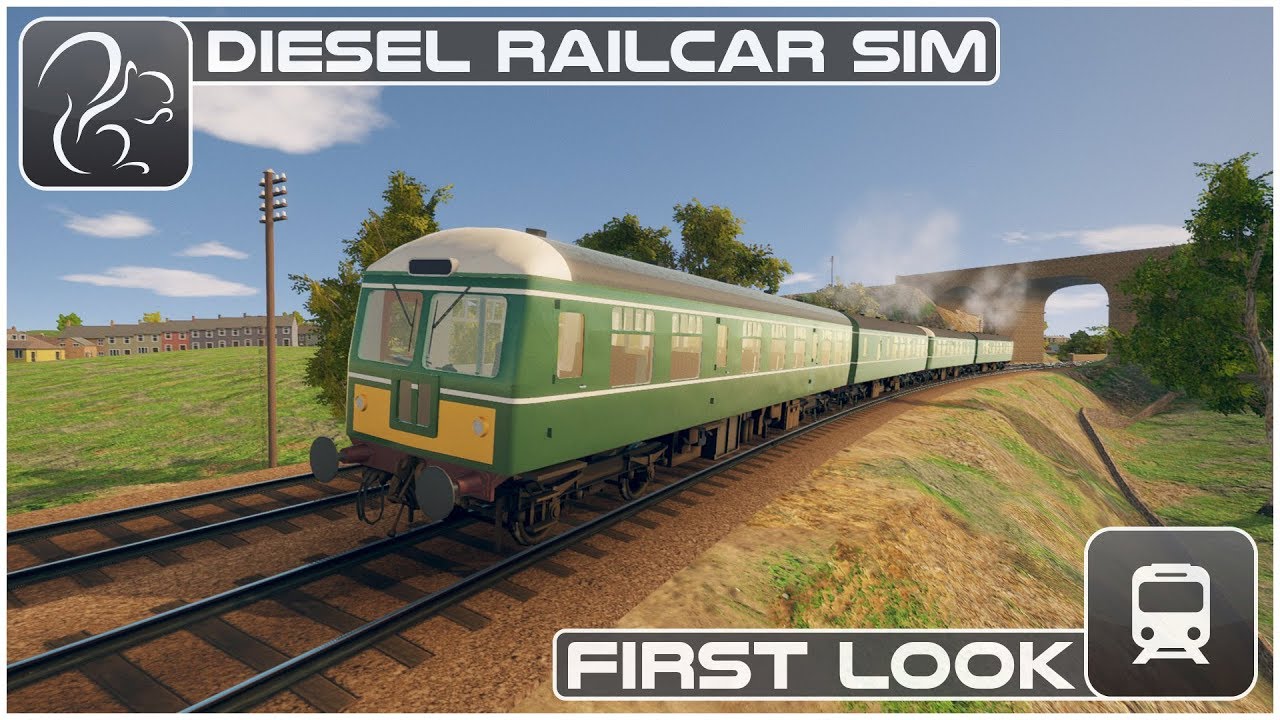 Diesel Railcar Simulator - First Look