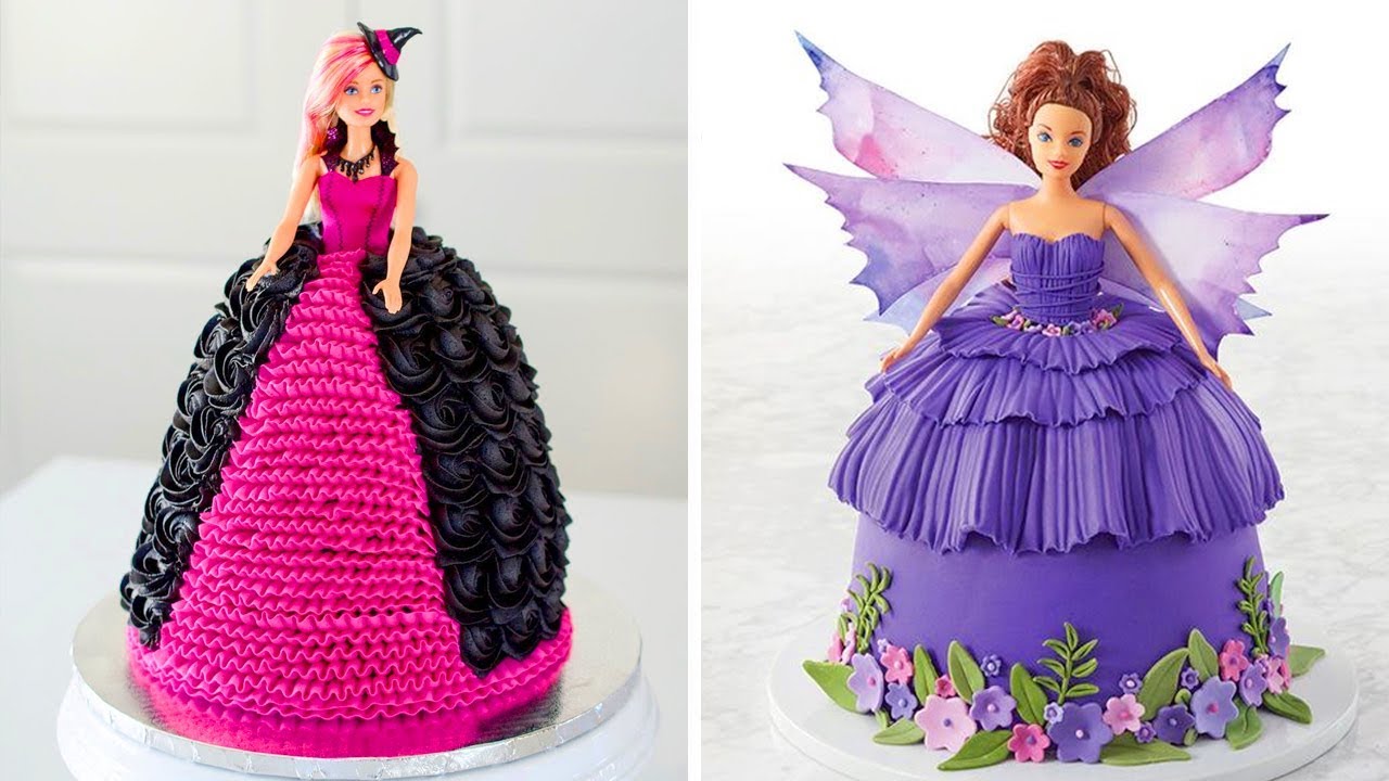 How To Make Princess Cake For Birthday | Easy Dessert Recipes | Amazing Cake Decorating Ideas