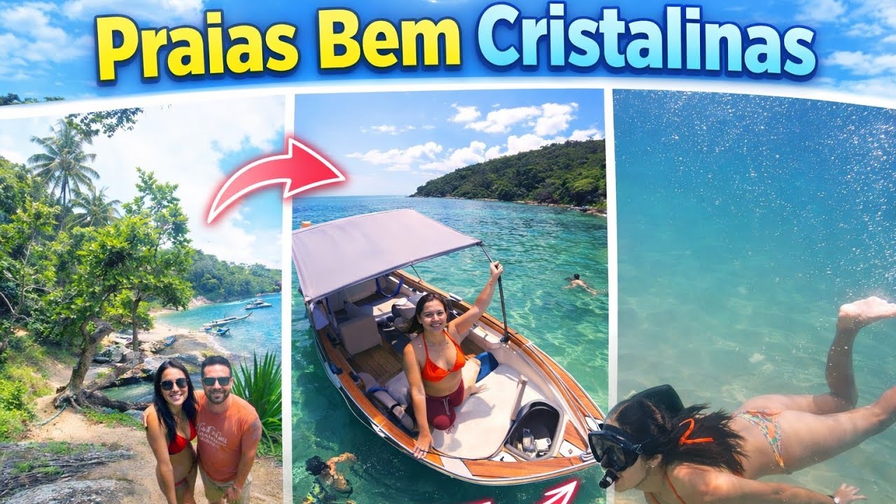 Кристально чистые пляжи в Ильябеле | Северное побережье Сан-Паулу 🇧🇷