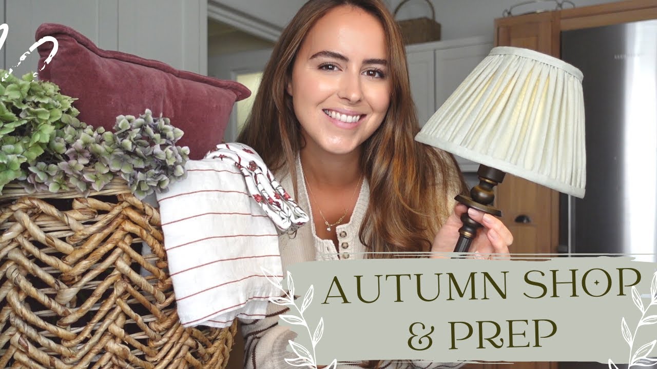 AUTUMN SHOP & PREP WITH ME | Homesense, Matalan, The White Company | Laura Melhuish-Sprague
