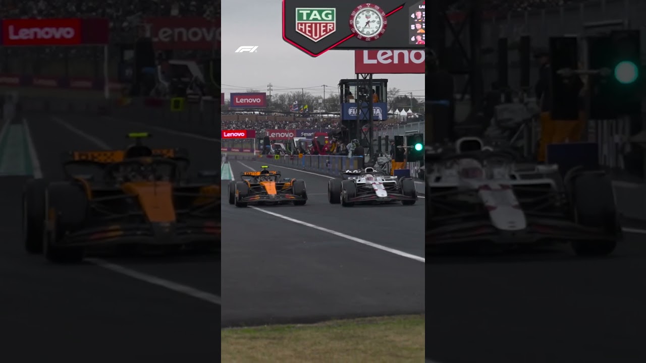 An Absolute BATTLE Exiting The Pits 😱