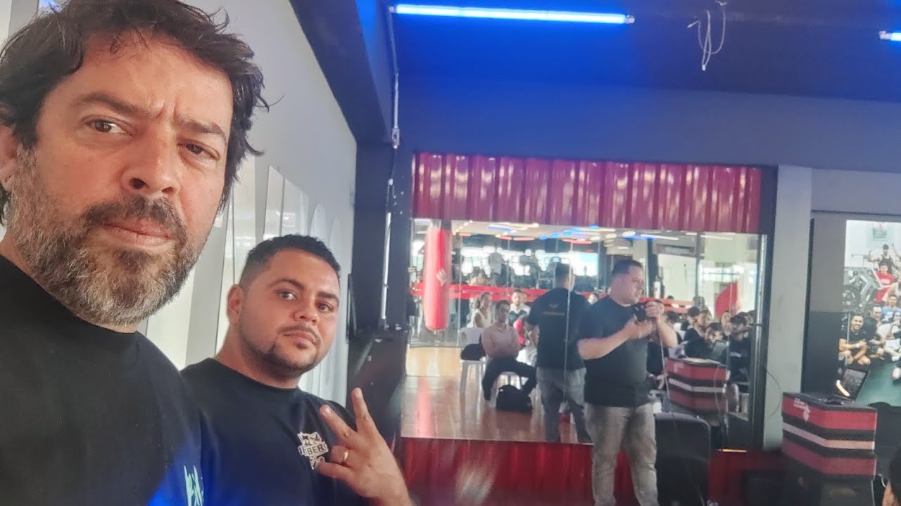 Palestra Filipe faixa preta +treino academia gaviões Penha 