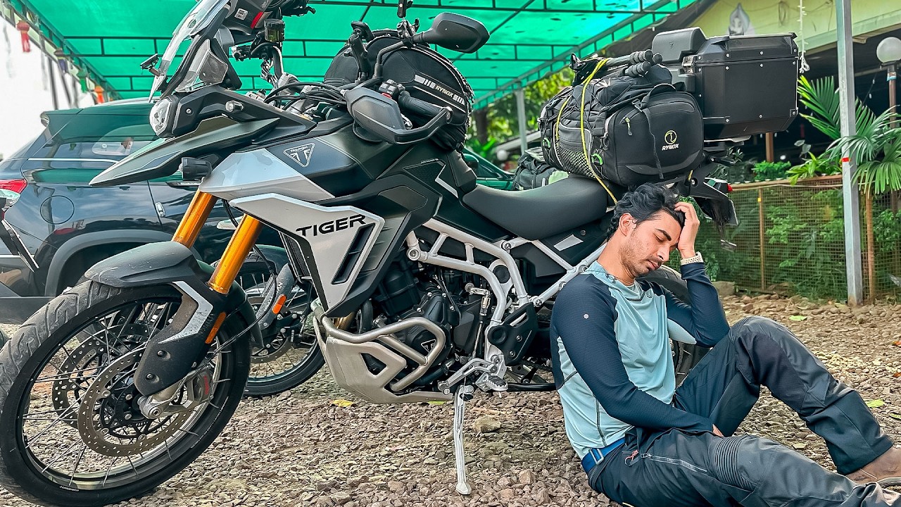 Triumph Tiger 900 Ke Pehle Ride Pe Dum Nikal Gaya 😰 Maharashtra Ki Garmi Ne Jaan Leli