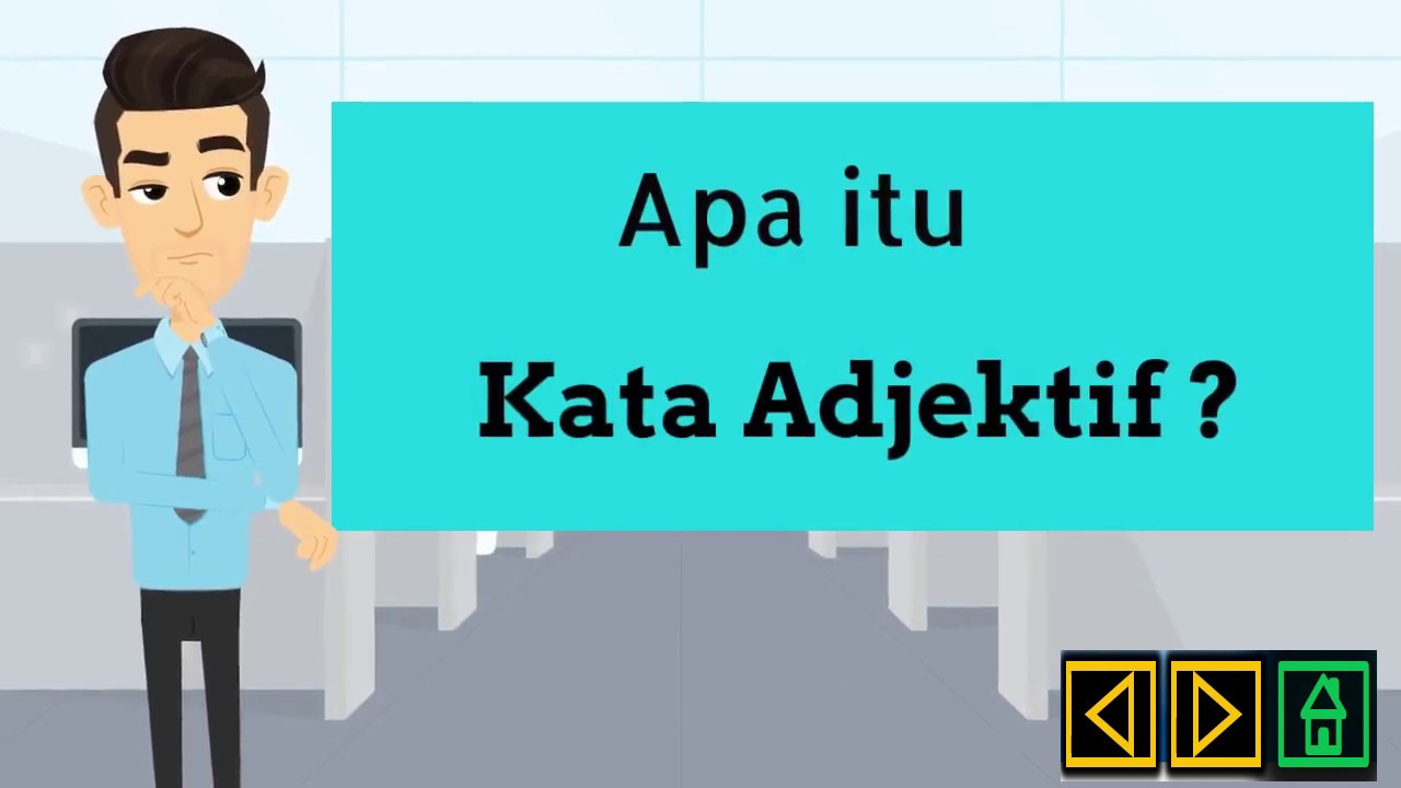 Kata Adjektif | Contoh Ayat | Kuiz