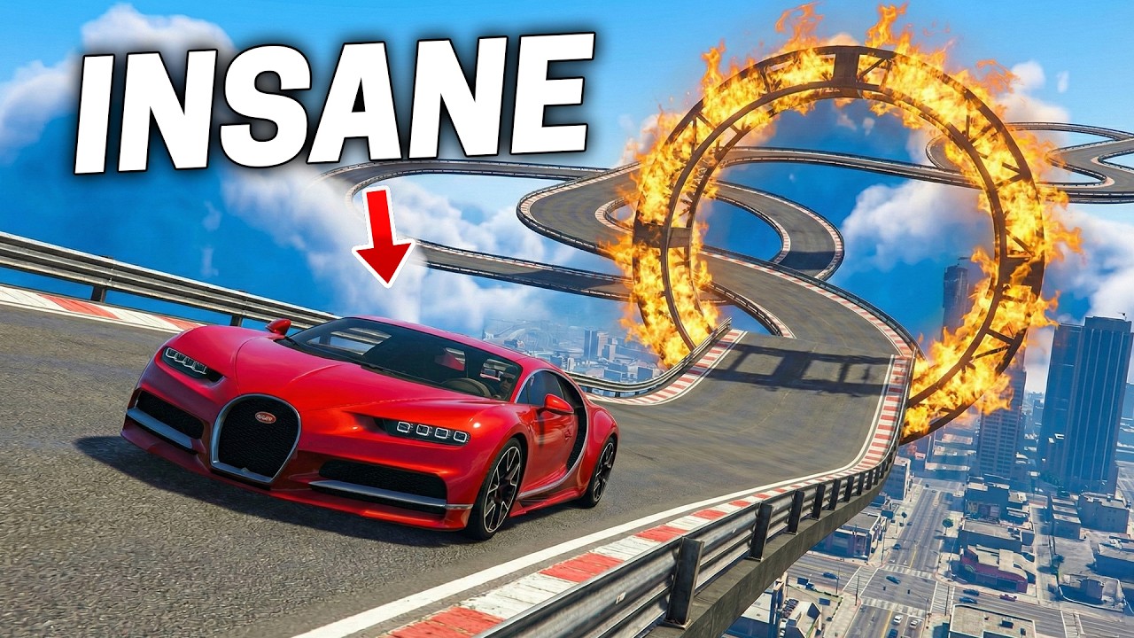 EXTREME PARKOUR RACING - GTA 5