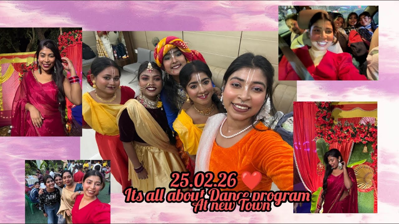 Its all about Dance show vlog and Biya bari 👀❤️ #bengalivlog #youtubevideo #dailyvlog 