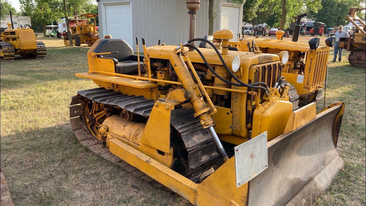 Caterpillar D2 № 5J10285. Обзор. Поздняя серия 